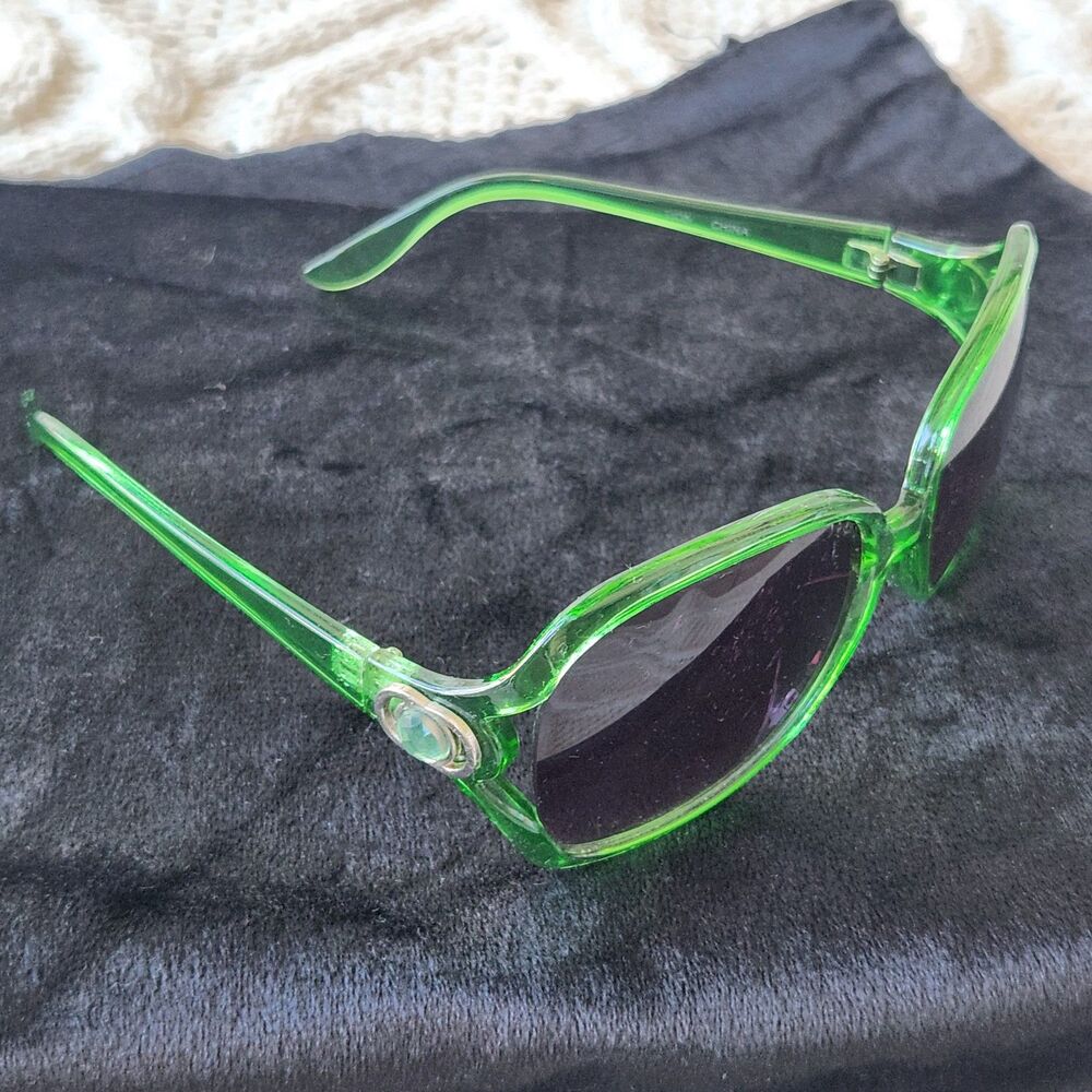 Green Round Sunnies